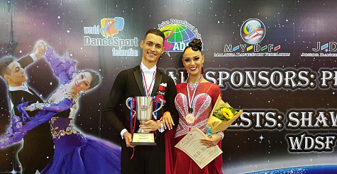 Евгений Никитин и Анастасия Милютина – бронзовые призеры Кубка мира